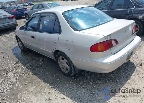 2000 Toyota Corolla Le from USA, damaged, VIN 2T1BR18E0YC357216